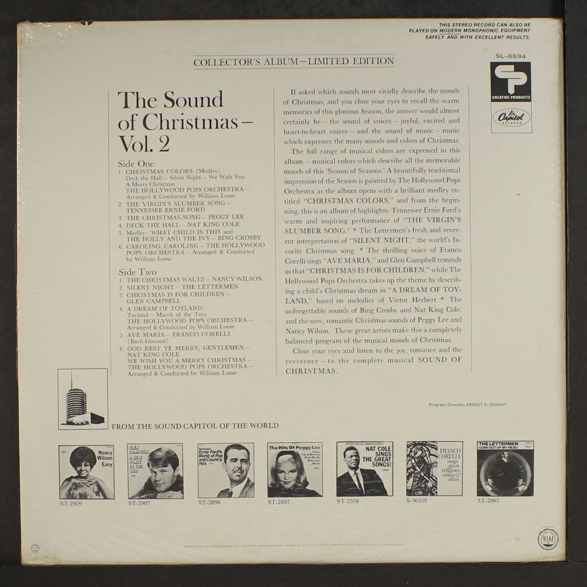 the sound of christmas, vol. 2 by VARIOUS