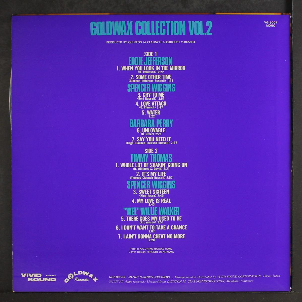 goldwax collection, vol. 2 by VARIOUS