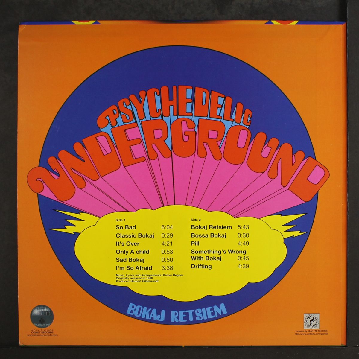 psychedelic underground by BOKAJ RETSIEM
