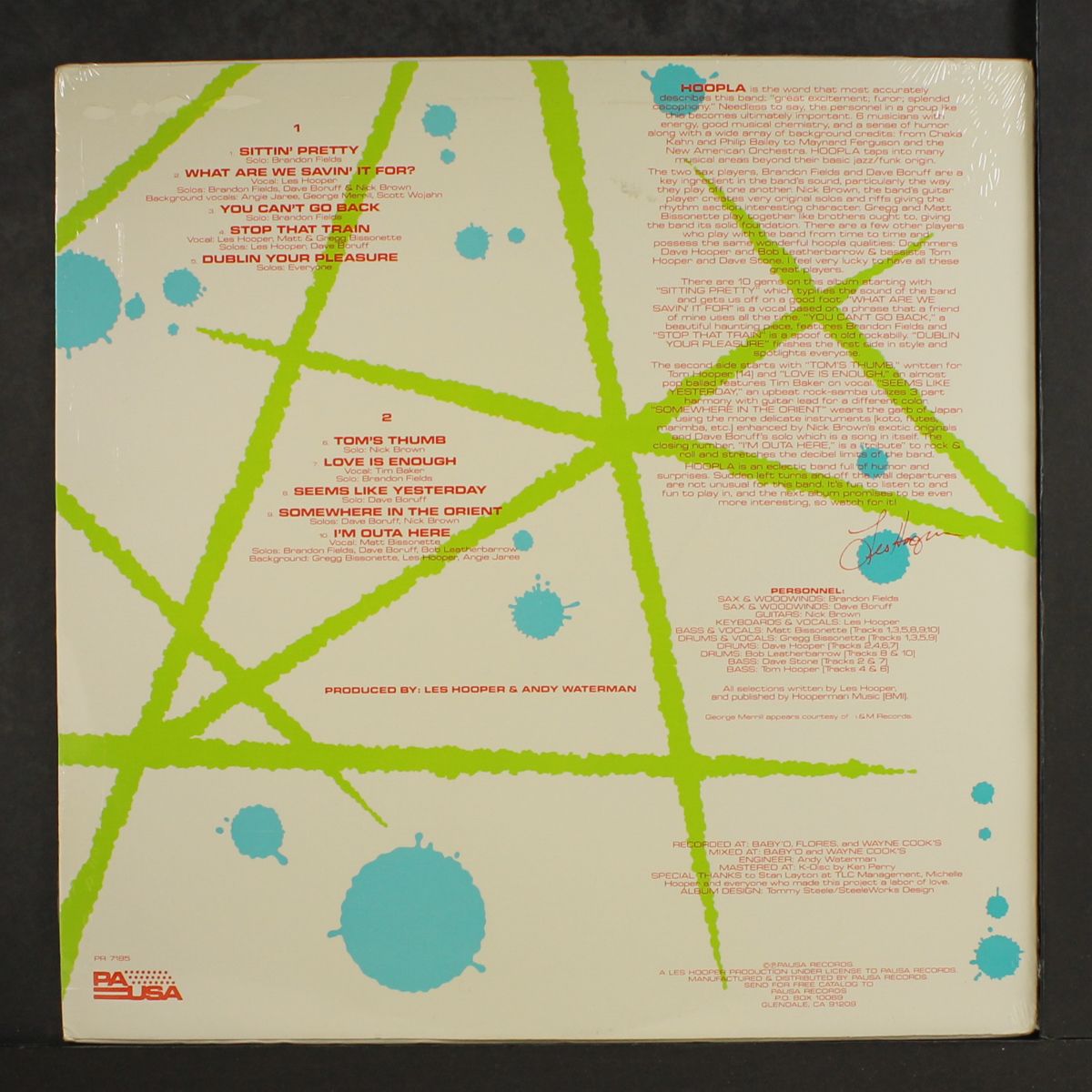 hoopla by LES HOOPER