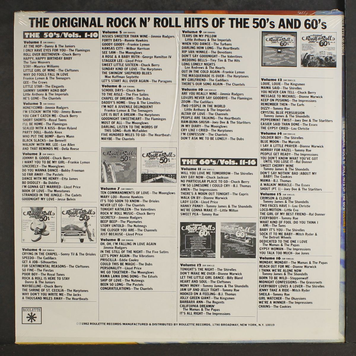 original rock n' roll hits of the 60's, vol. 14 by VARIOUS