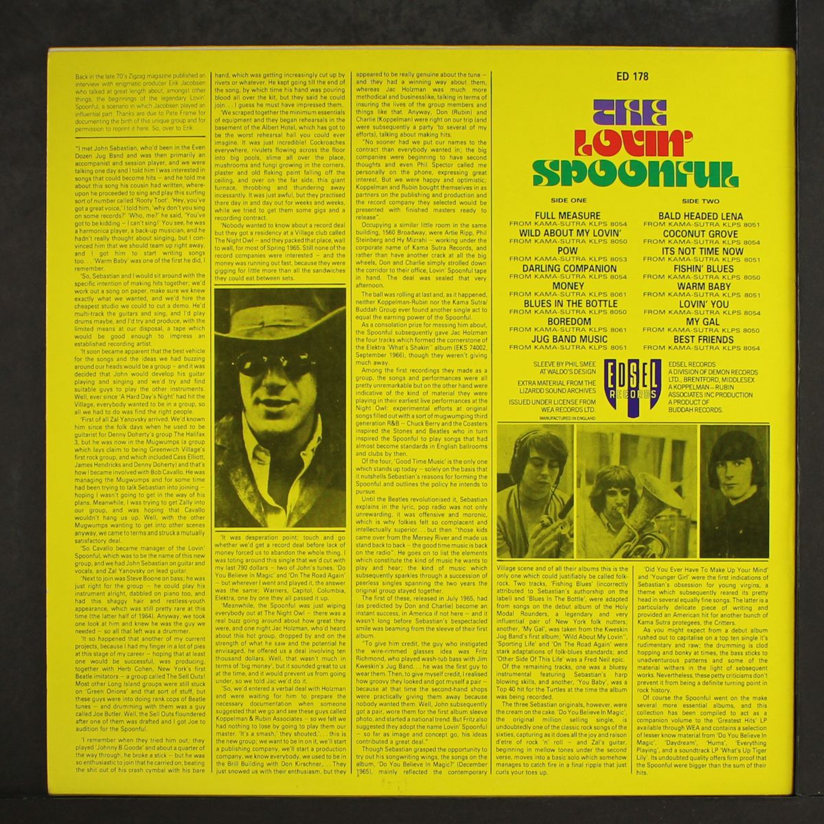 jug band music by LOVIN' SPOONFUL