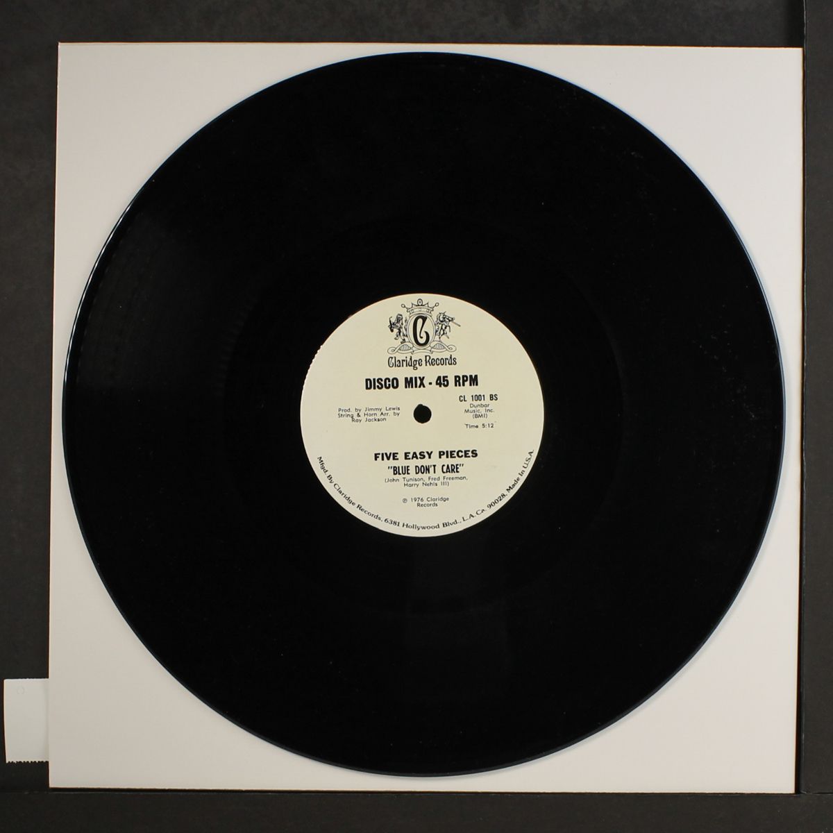 too hot to stop / blue don't care by FIVE EASY PIECES