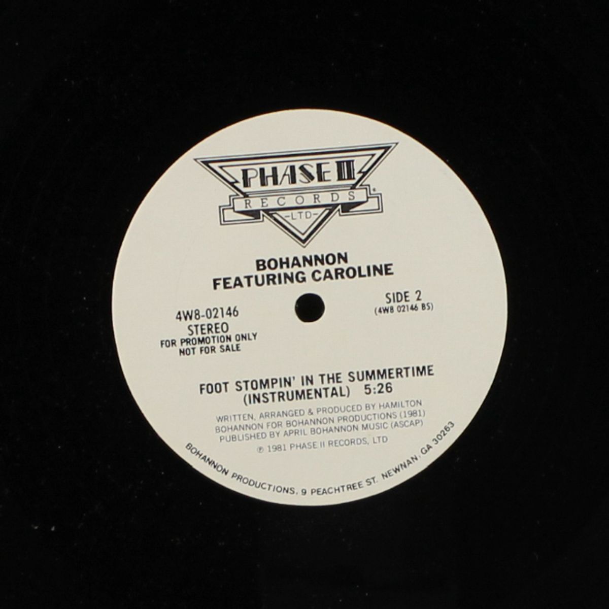 foot stompin in the summertime by BOHANNON FEATURING CAROLINE