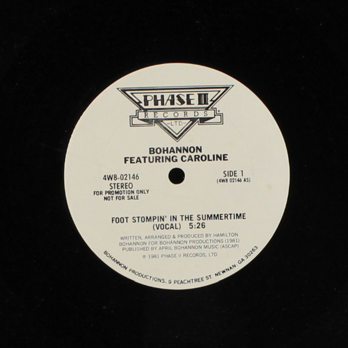 foot stompin in the summertime by BOHANNON FEATURING CAROLINE
