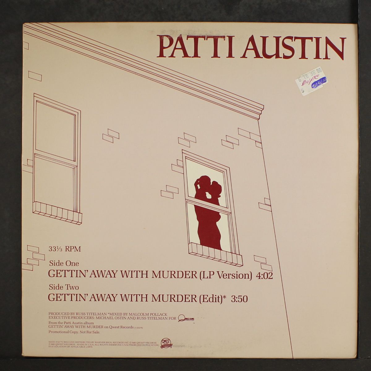 gettin' away with murder by PATTI AUSTIN