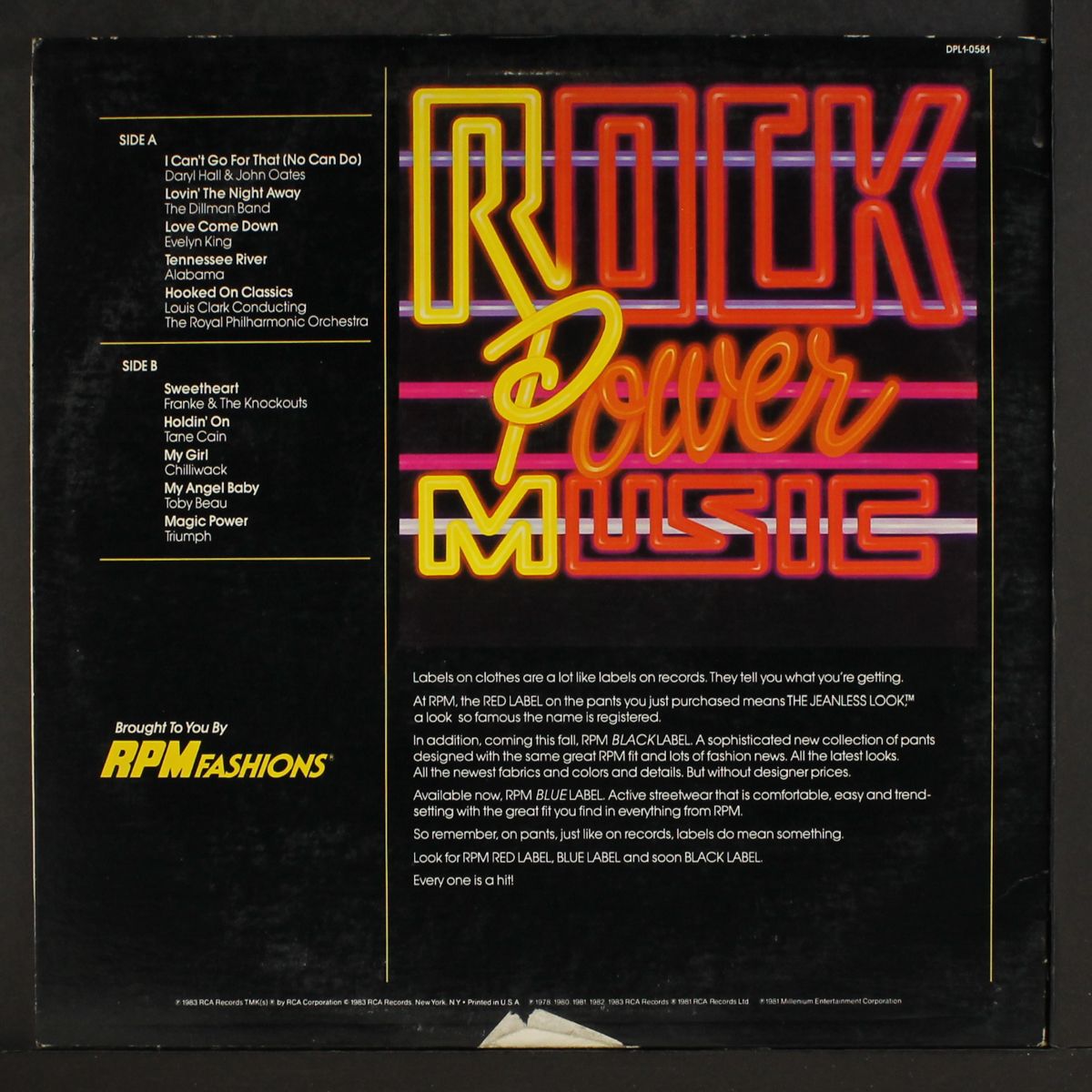 rock power music by VARIOUS