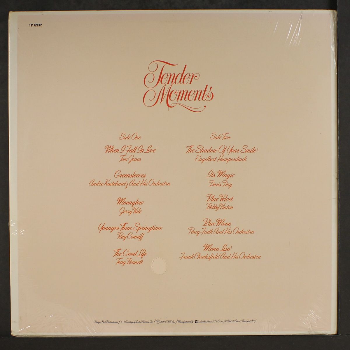 tender moments by VARIOUS