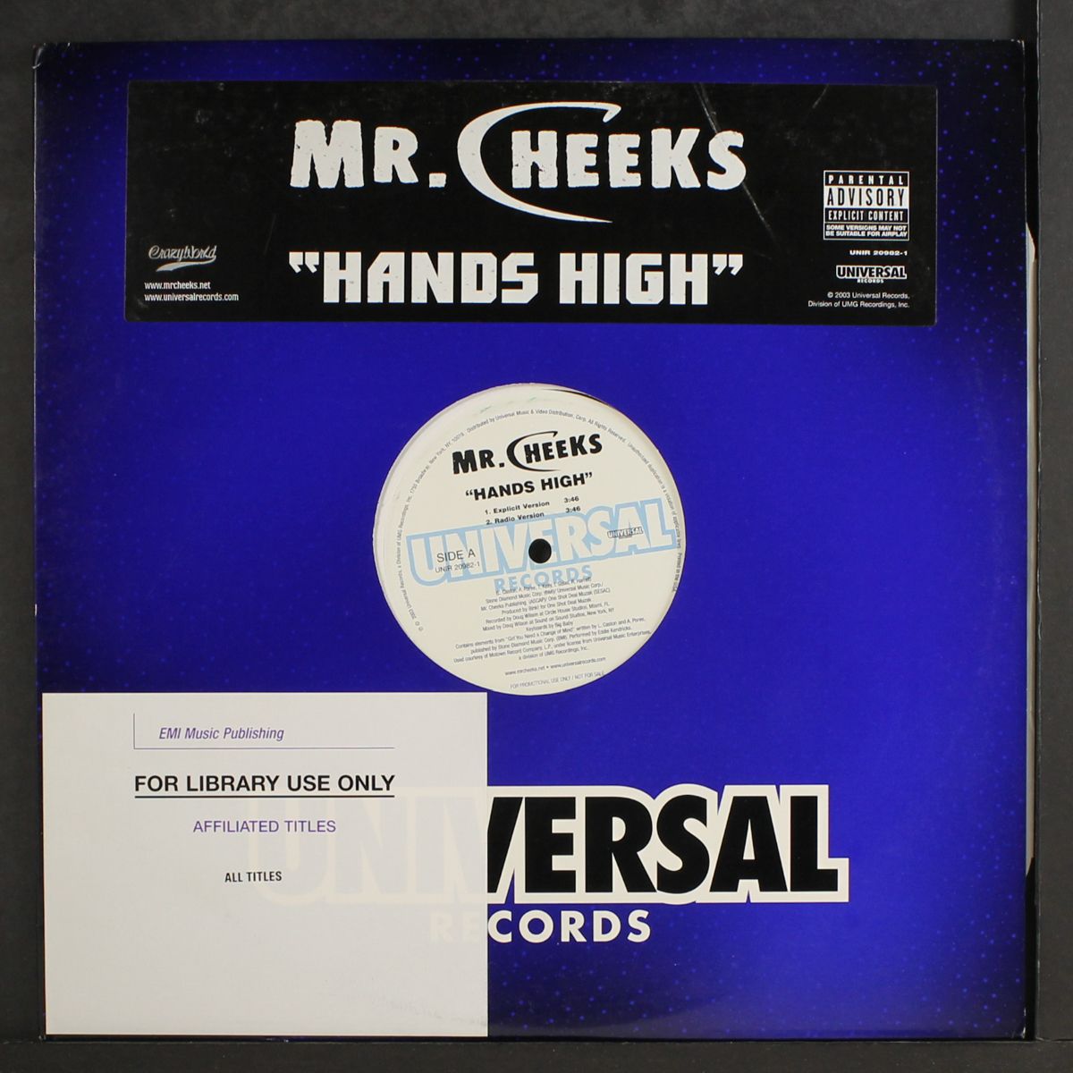 hands high by MR. CHEEKS