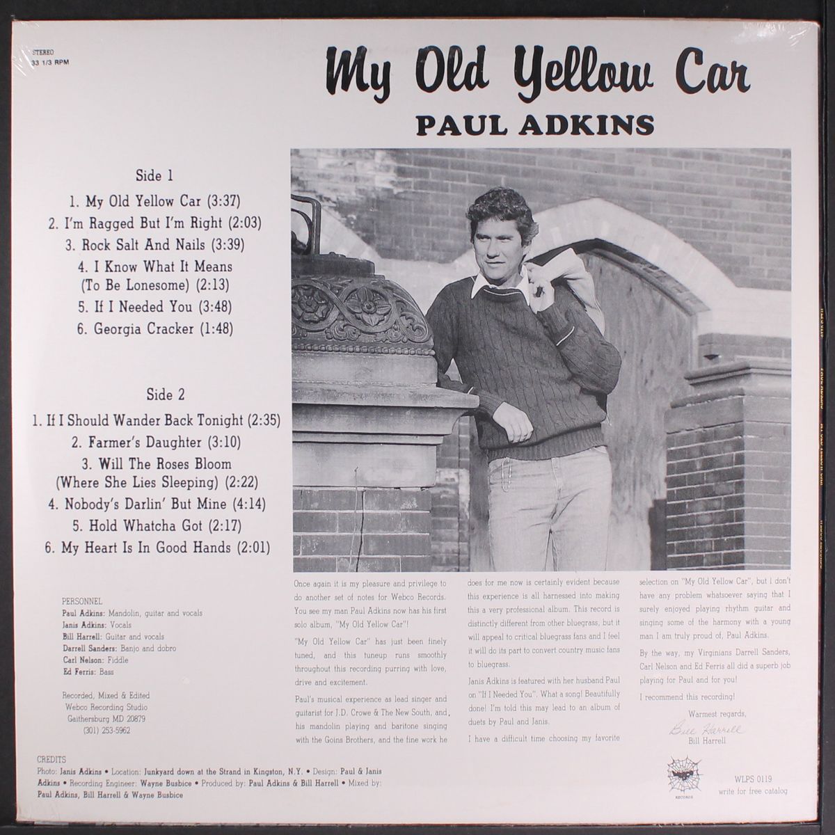 my old yellow car by PAUL ADKINS