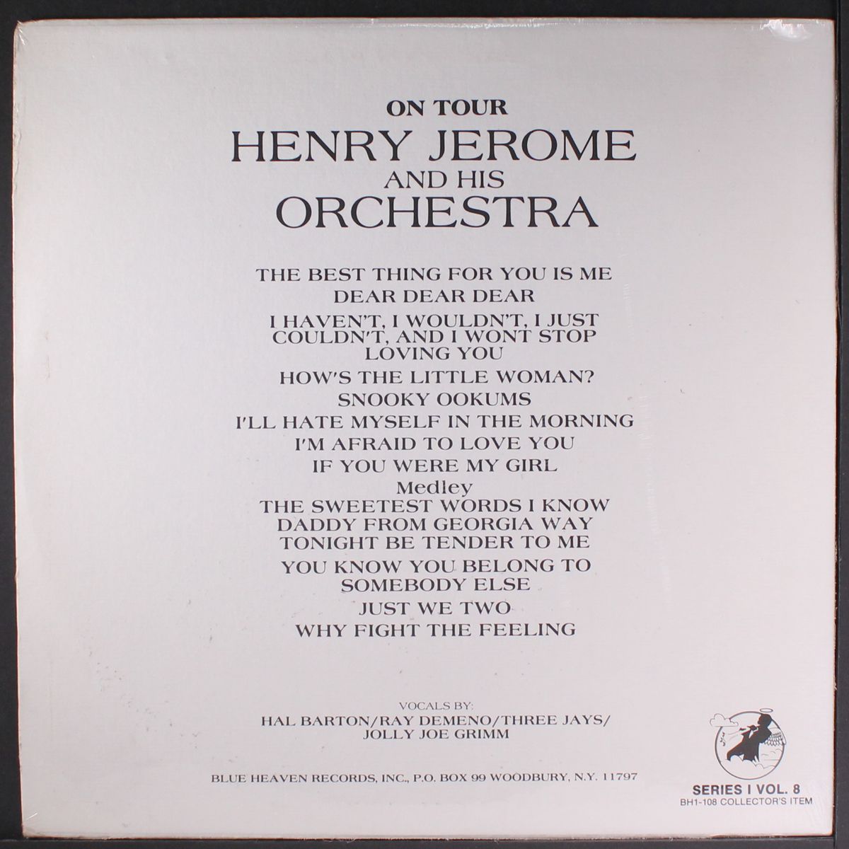 on tour - the best thing for you is me by HENRY JEROME