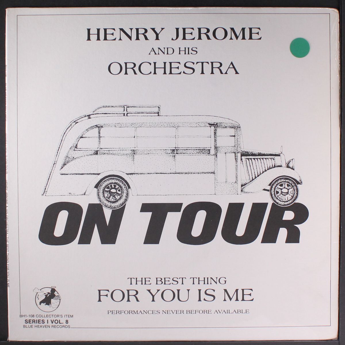 on tour - the best thing for you is me by HENRY JEROME