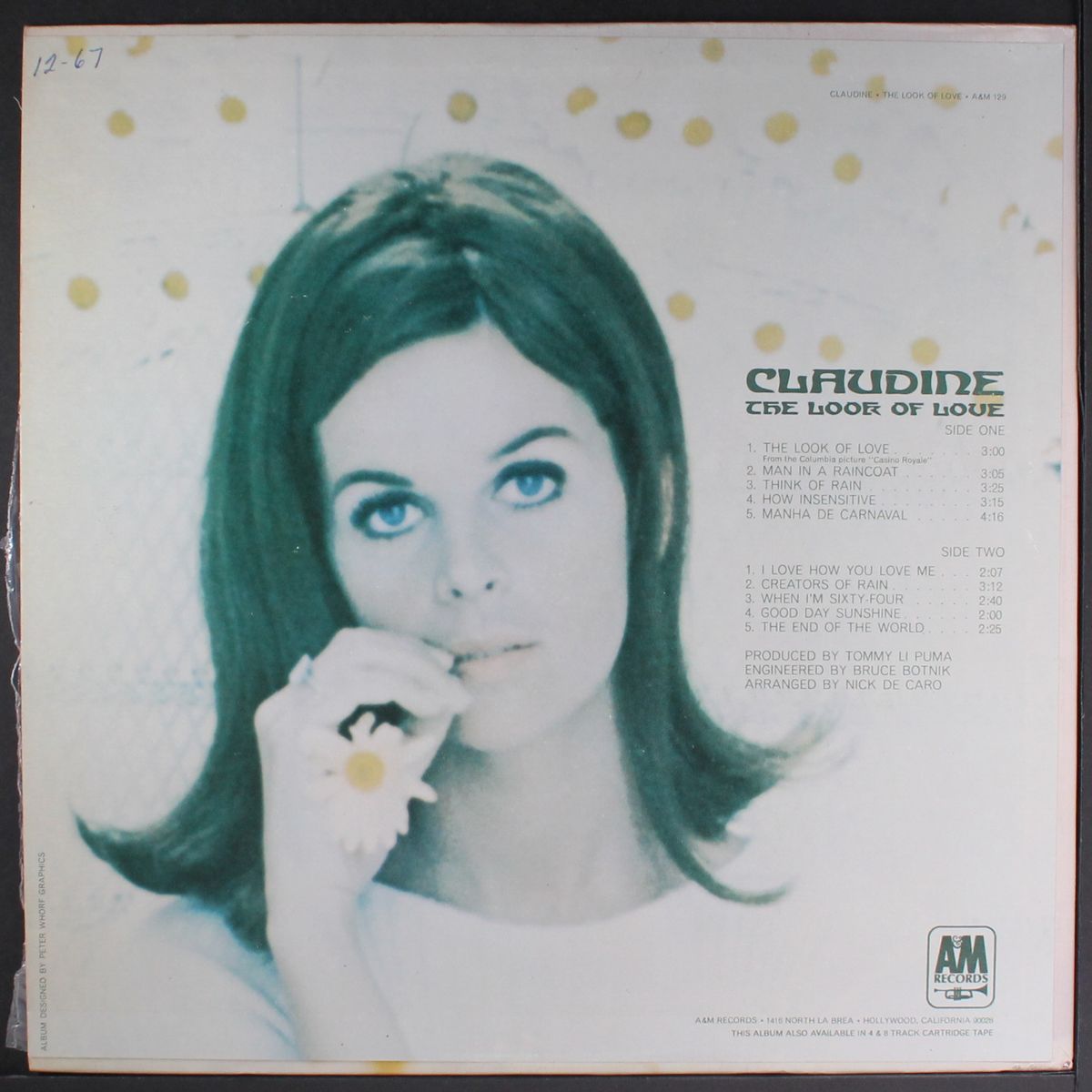 the look of love by CLAUDINE LONGET