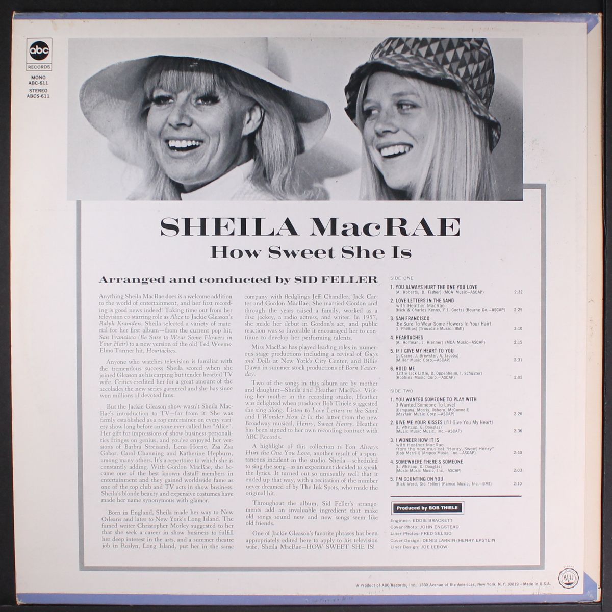how sweet she is by SHEILA MACRAE