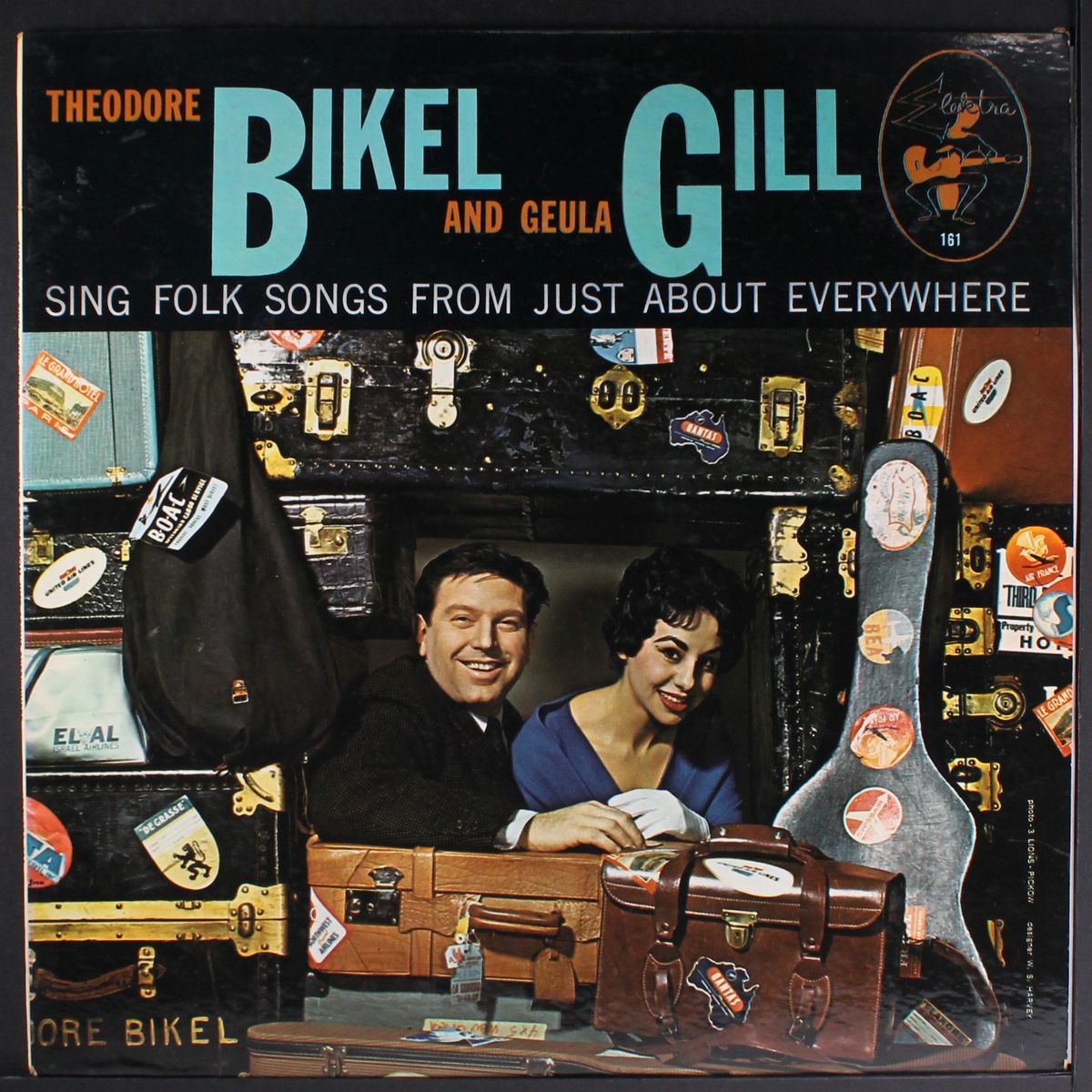 folk songs from just about everywhere by THEODORE BIKEL & GEULA GILL