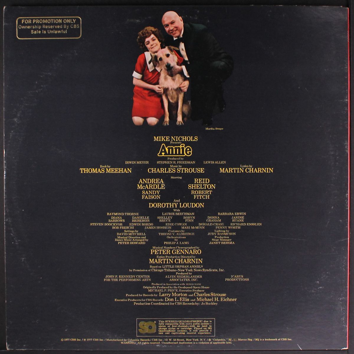 annie by ORIGINAL CAST