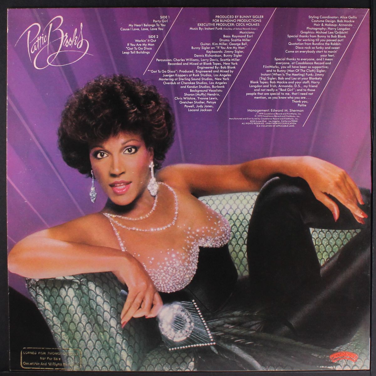 party girl by PATTIE BROOKS