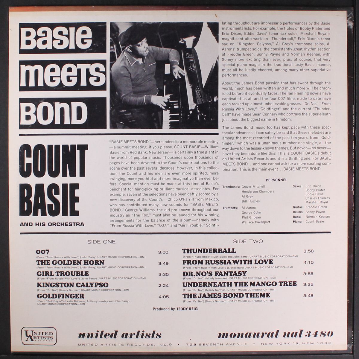 basie meets bond by COUNT BASIE