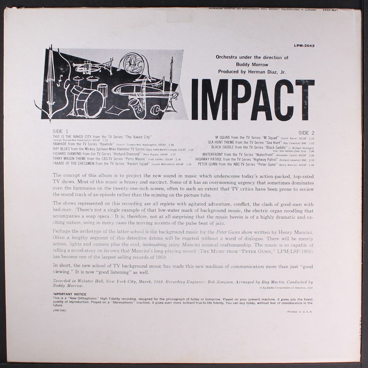 impact by BUDDY MORROW