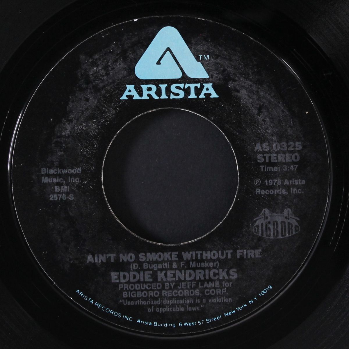 ain't no smoke without fire / love love love by EDDIE KENDRICKS