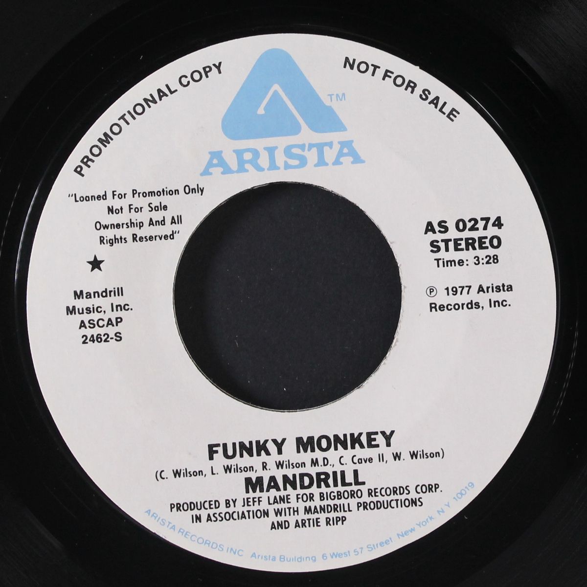 funky monkey / mono by MANDRILL