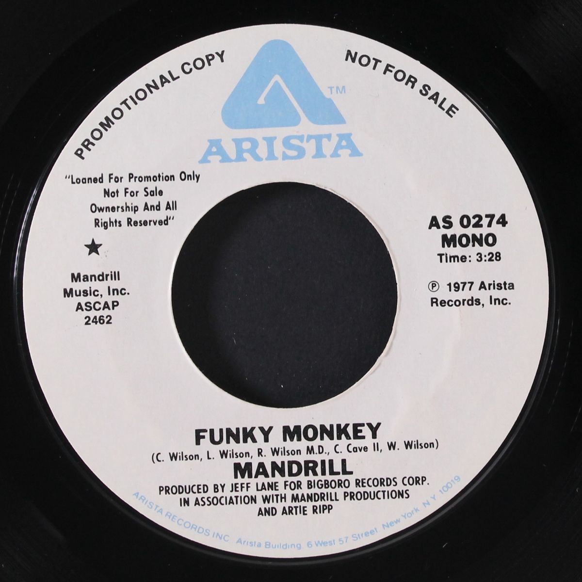 funky monkey / mono by MANDRILL