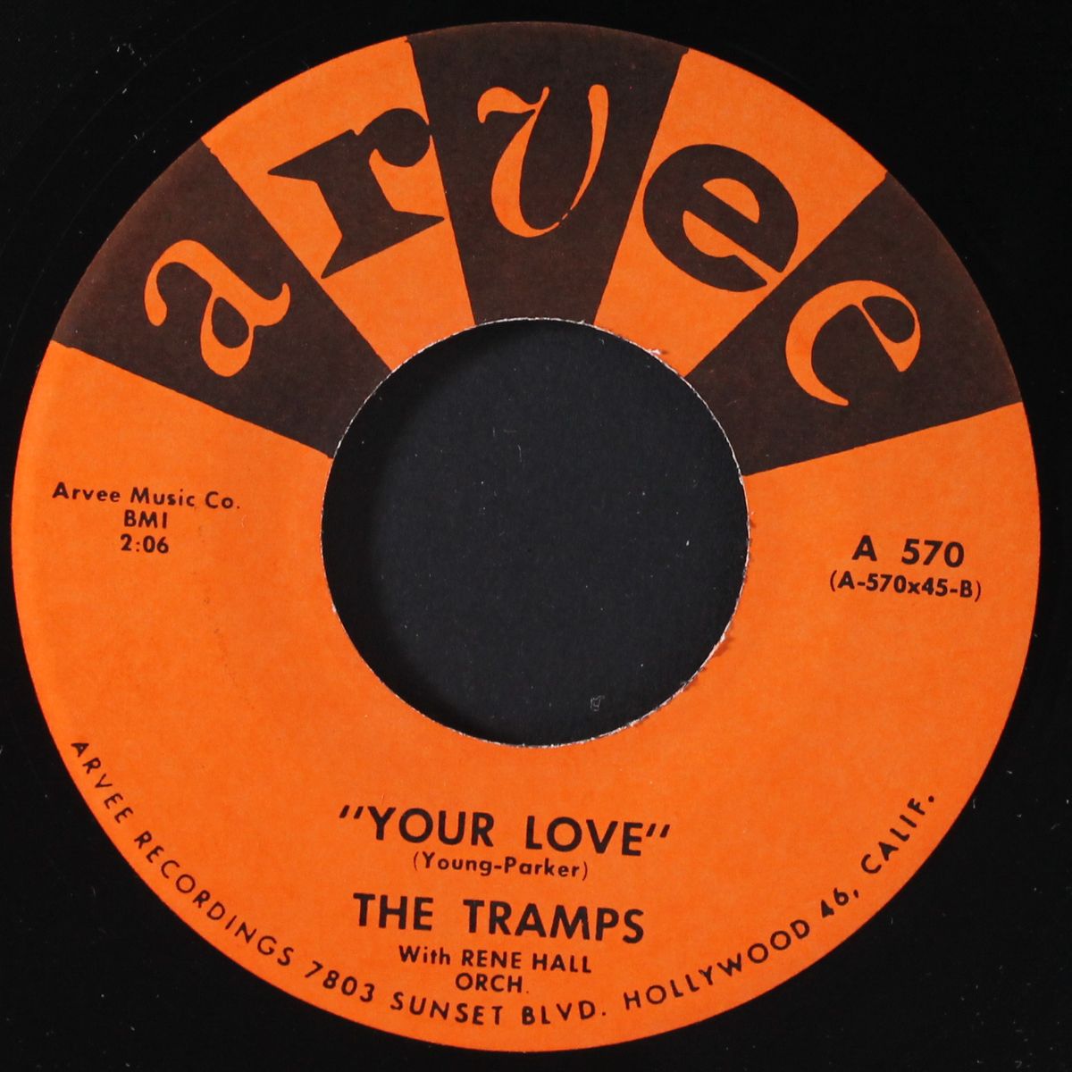 midnight flyer / your love by TRAMPS