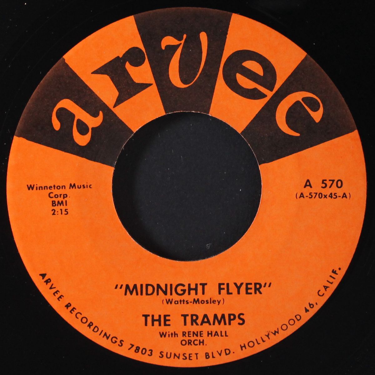 midnight flyer / your love by TRAMPS