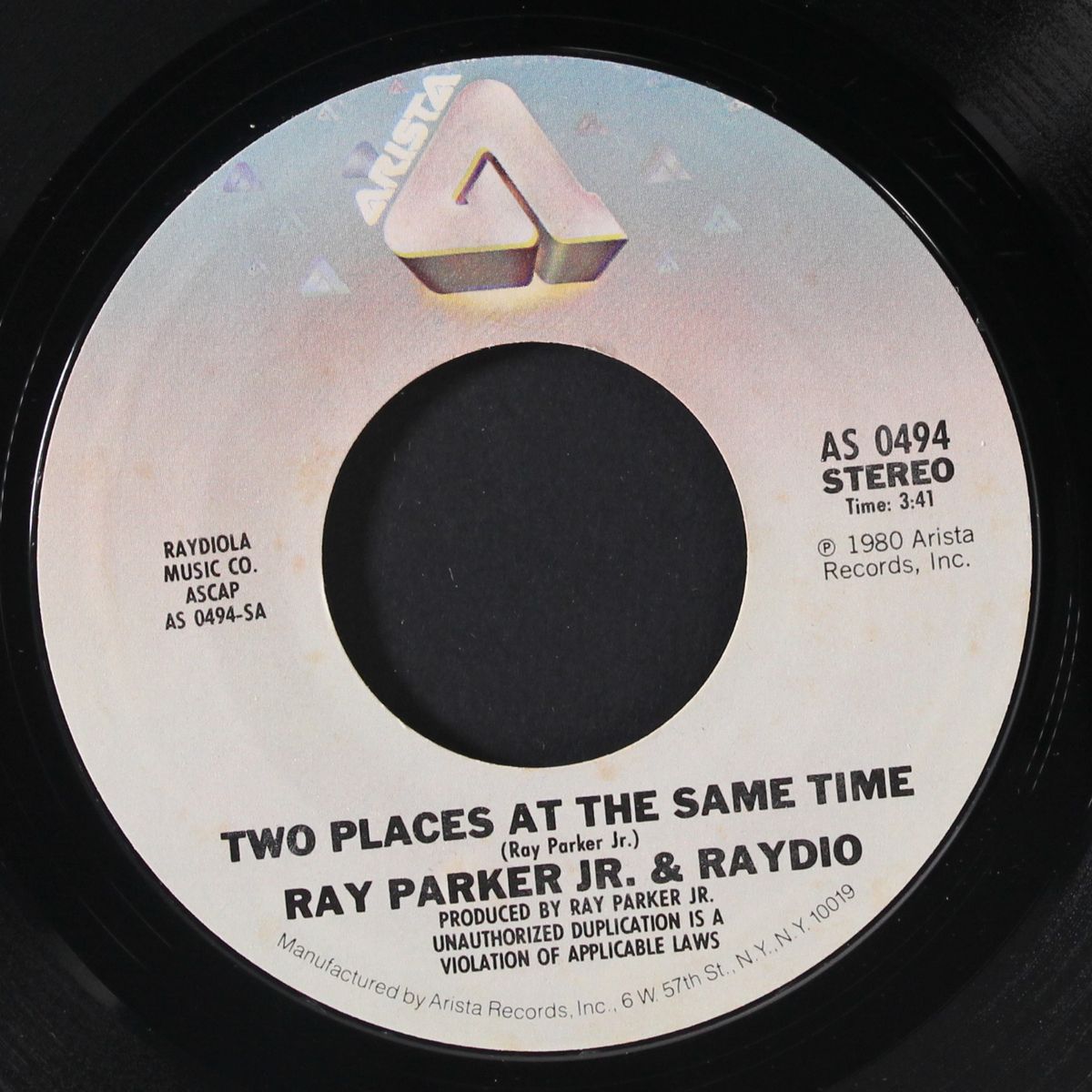 two places at the same time / everybody makes mistakes by RAY PARKER, JR.