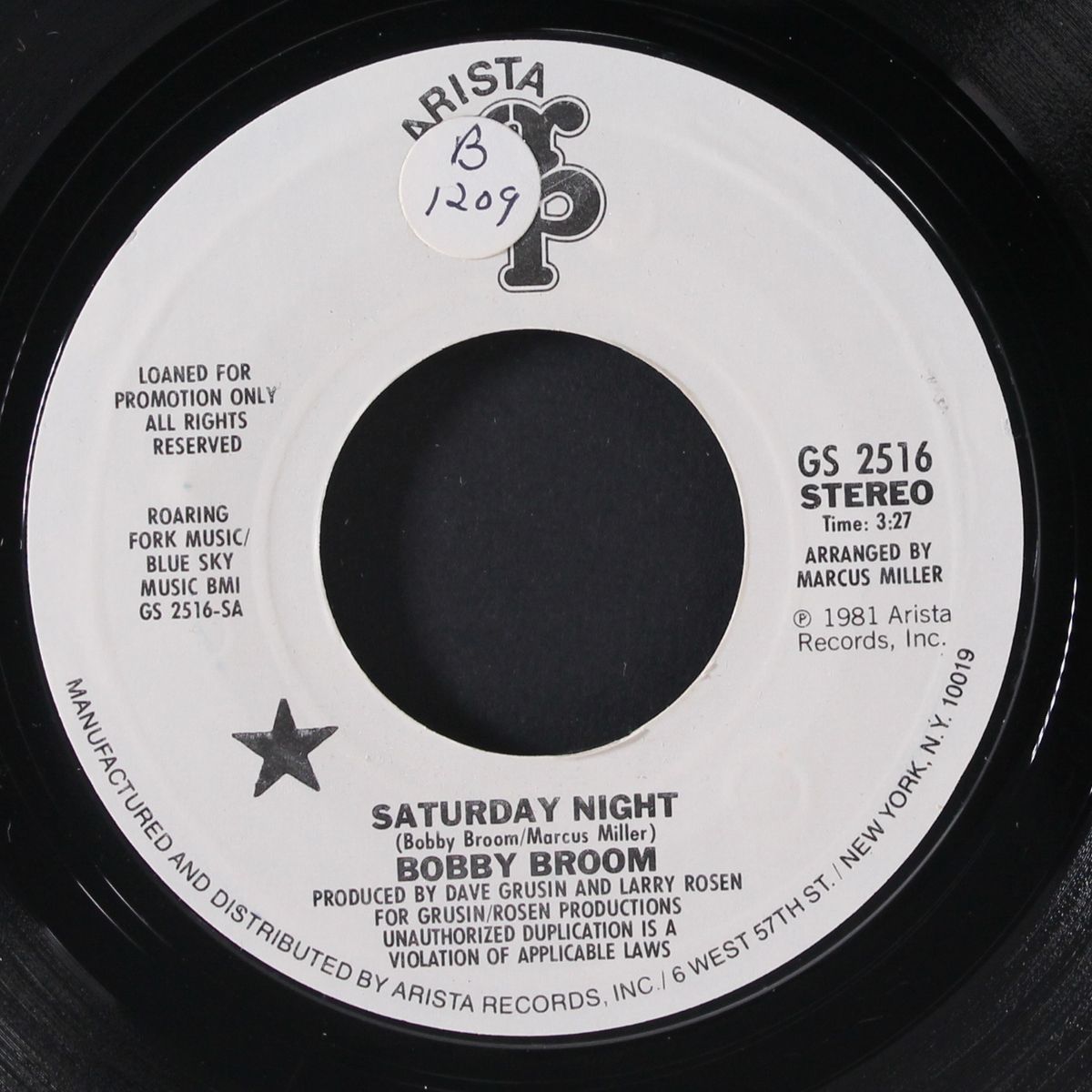 saturday night / mono by BOBBY BROOM