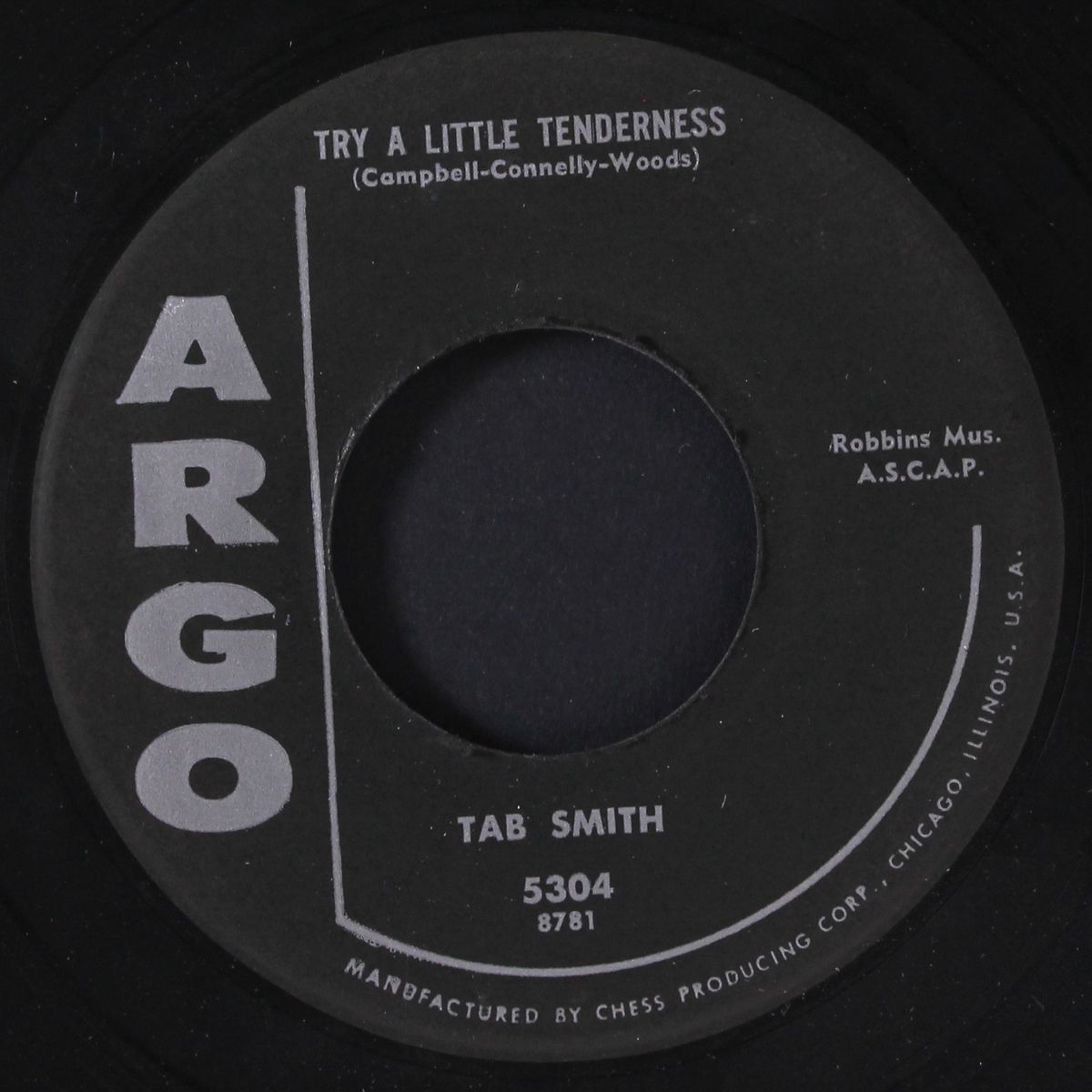 try a little tenderness / don't play with love by TAB SMITH