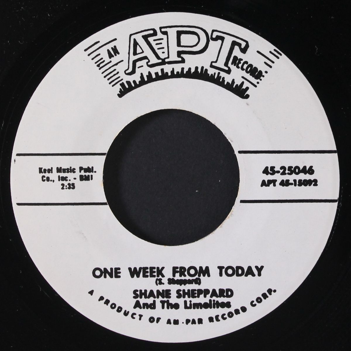 one week from today / i'm so lonely by SHANE SHEPPARD & LIMELITES