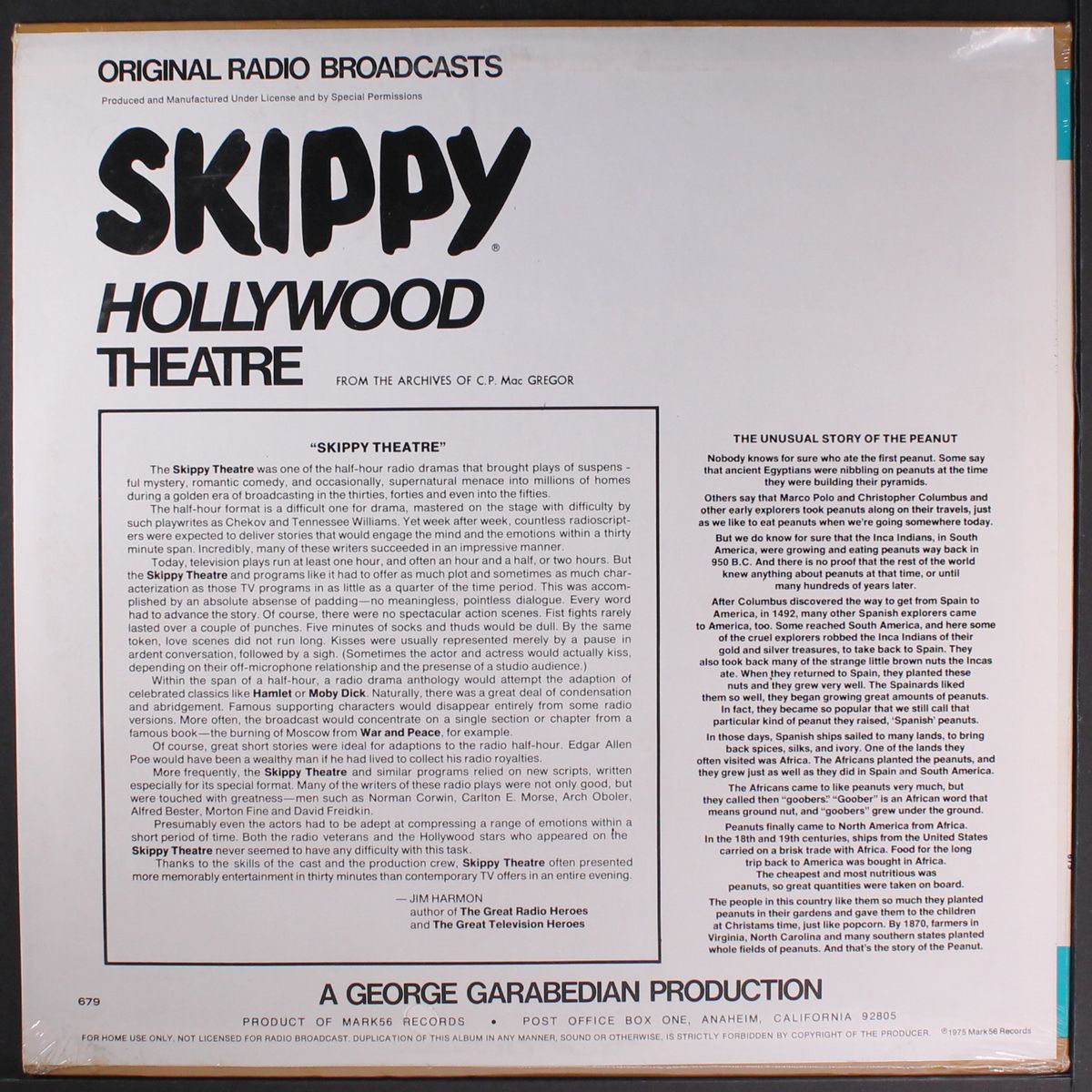 skippy hollywood theatre by ORIGINAL RADIO BROADCASTS