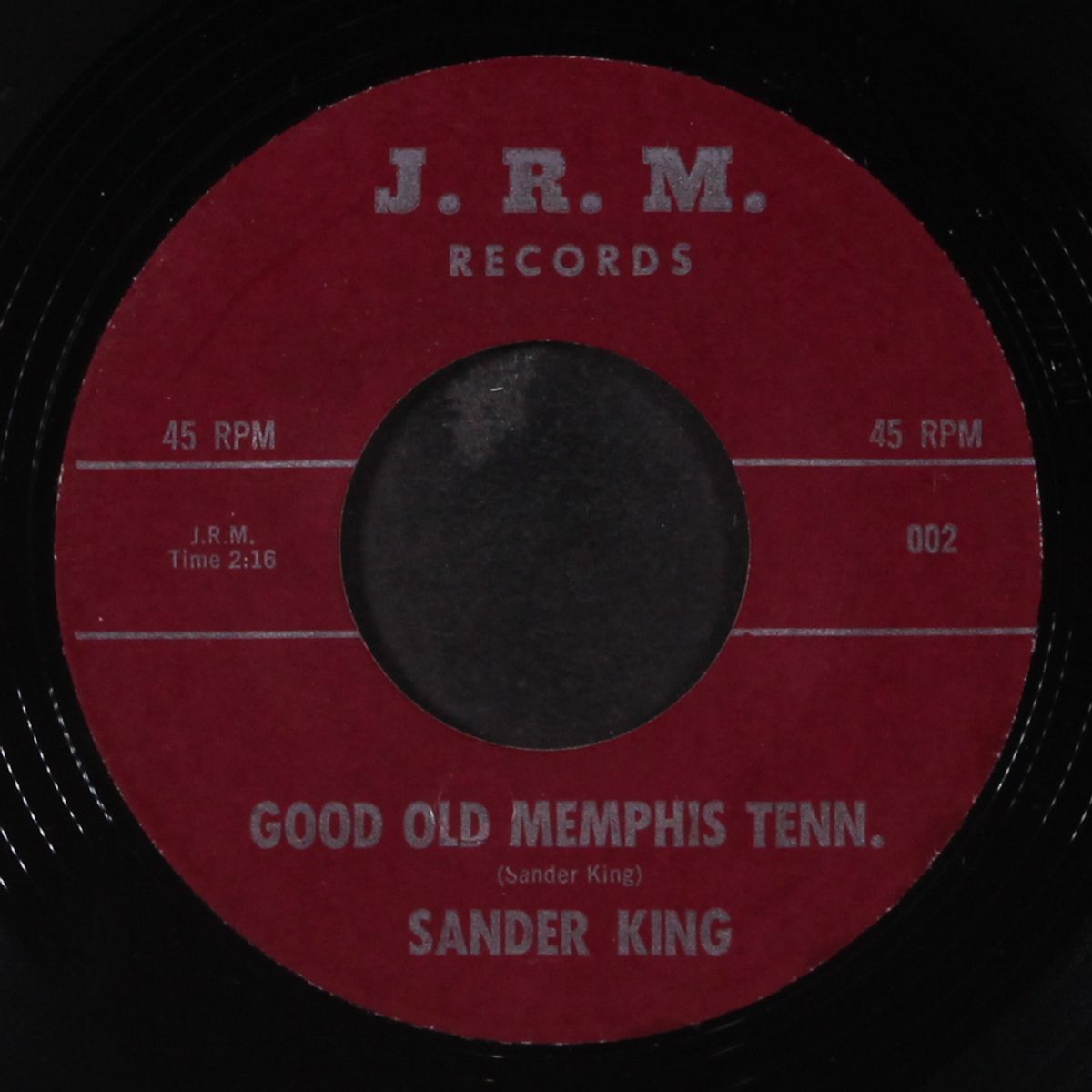s.k. blues / good old memphis tenn. by SANDER KING