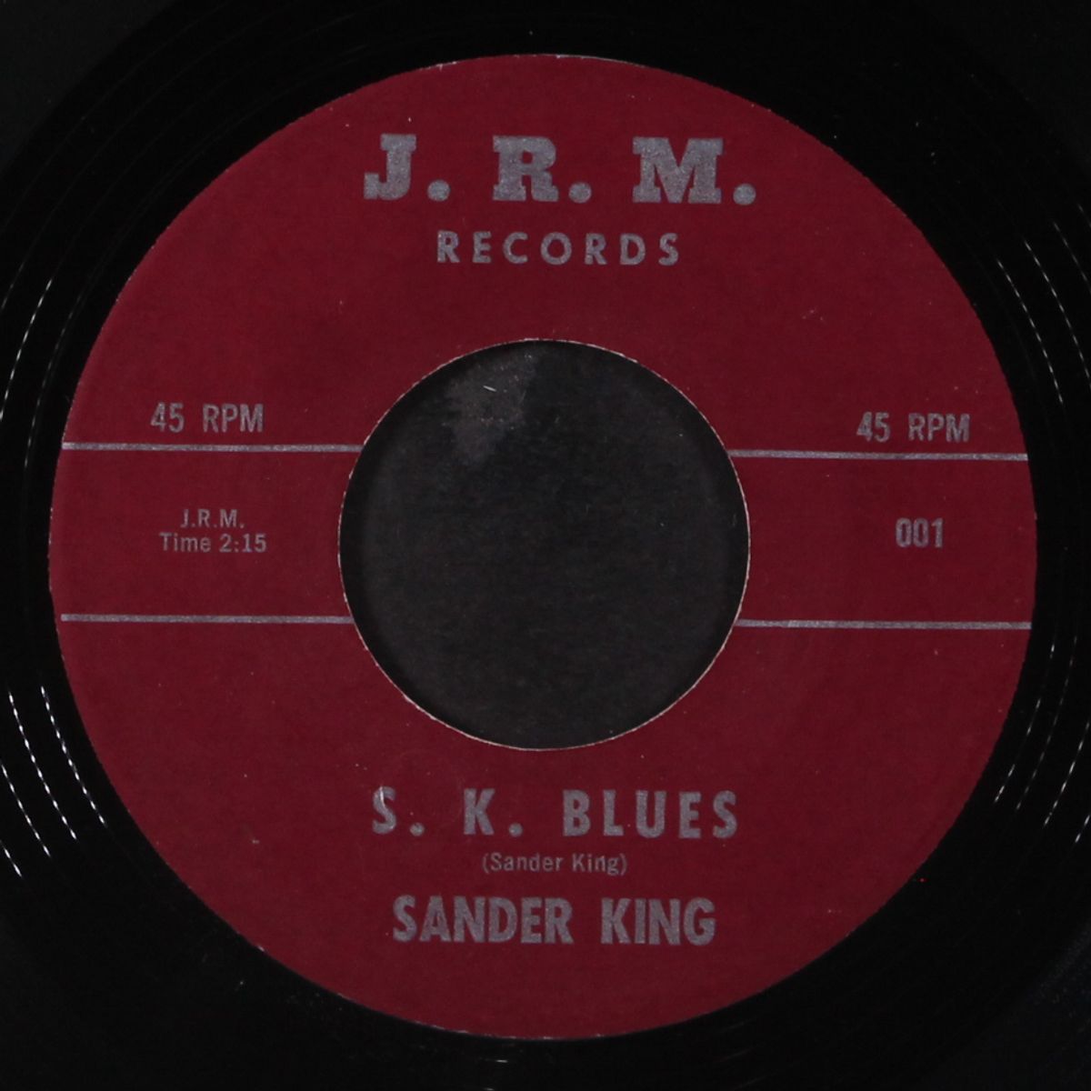 s.k. blues / good old memphis tenn. by SANDER KING