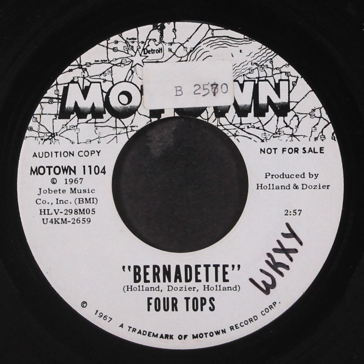 bernadette / same by FOUR TOPS