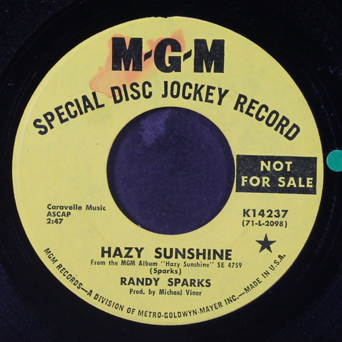 hazy sunshine by RANDY SPARKS