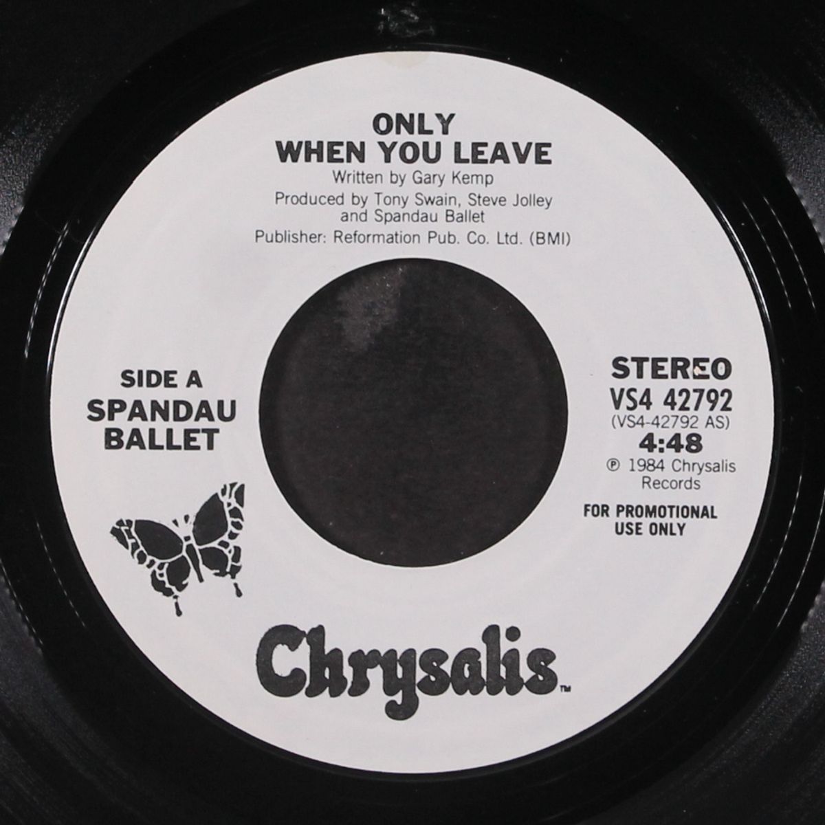 only when you leave / same by SPANDAU BALLET