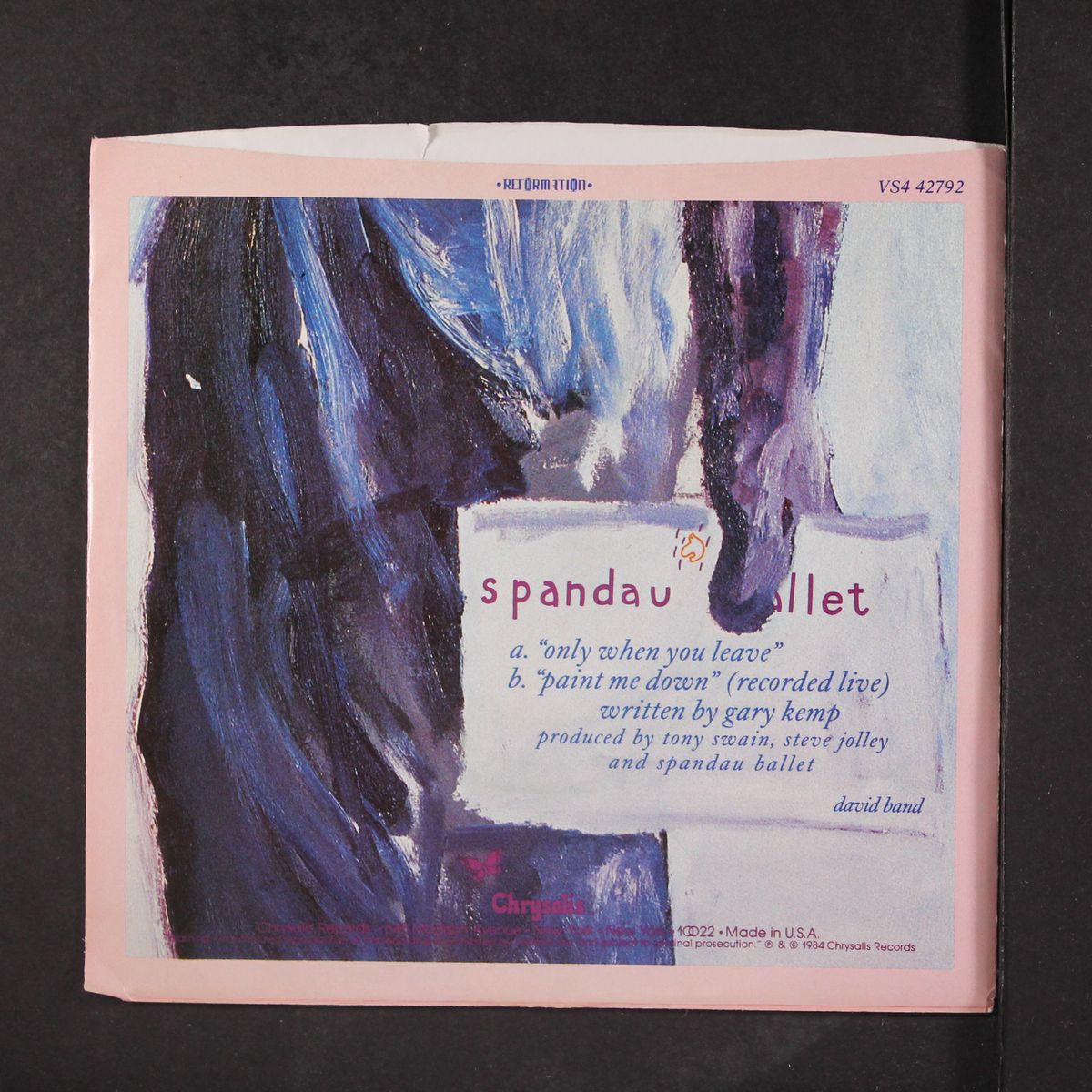 only when you leave / same by SPANDAU BALLET