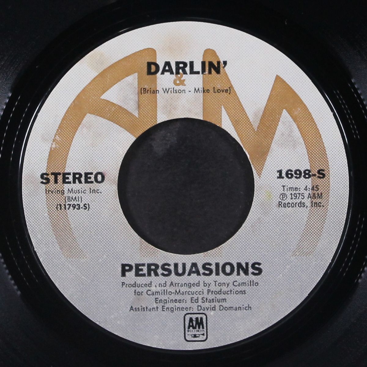 one thing on my mind / darlin' by PERSUASIONS