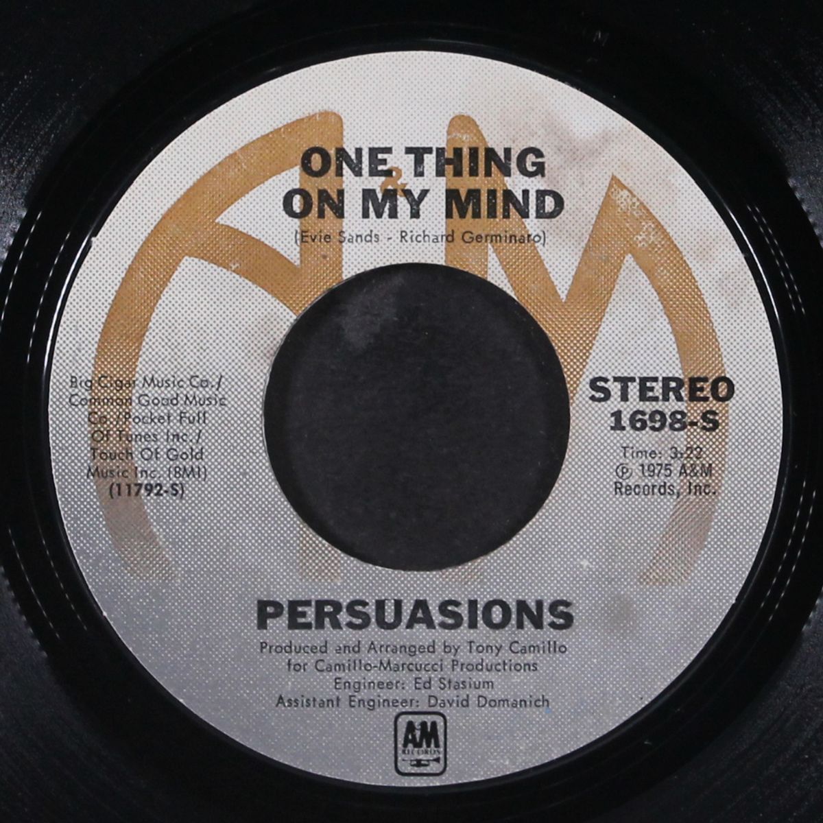 one thing on my mind / darlin' by PERSUASIONS