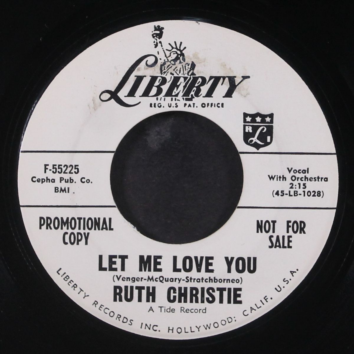 let me love you / my mother's eyes by RUTH CHRISTIE