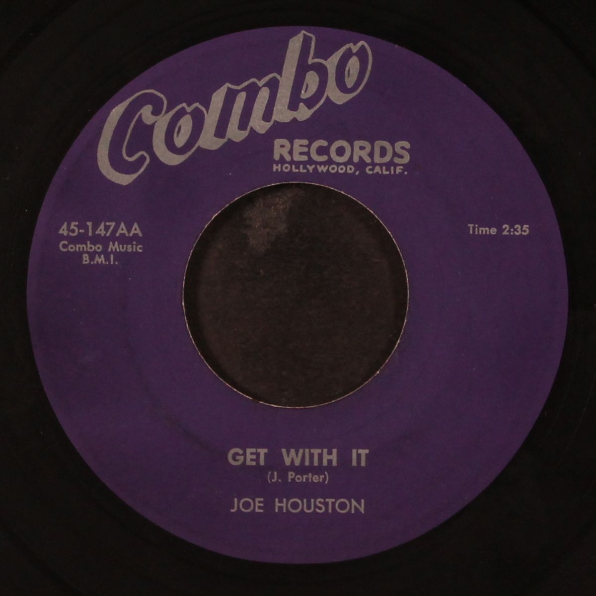 home boy / get with it by JOE HOUSTON