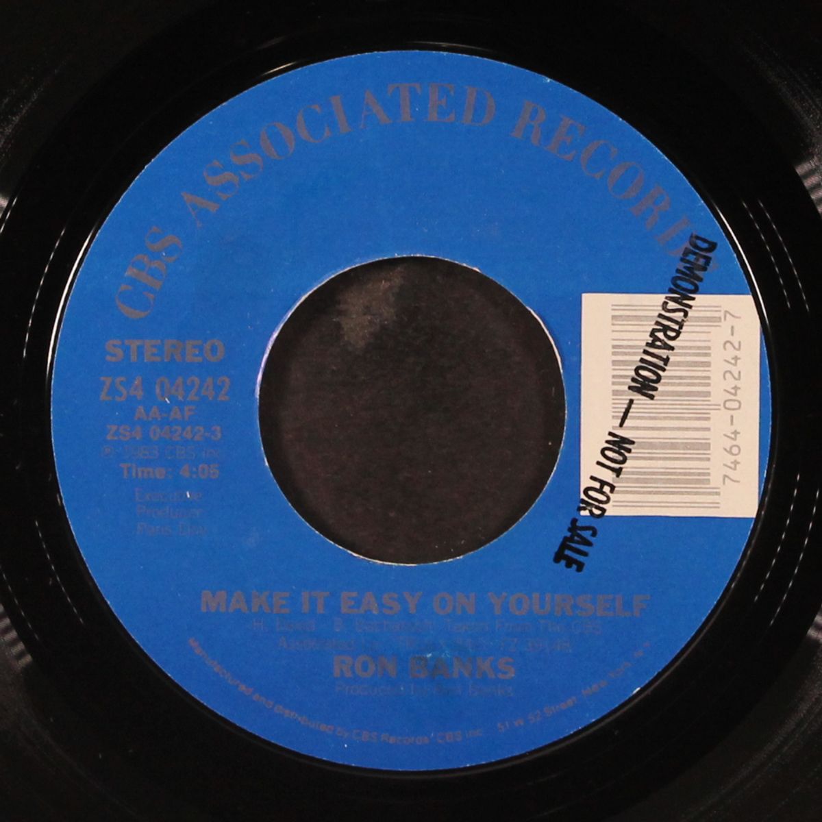 make it easy on yourself / you and me by RON BANKS