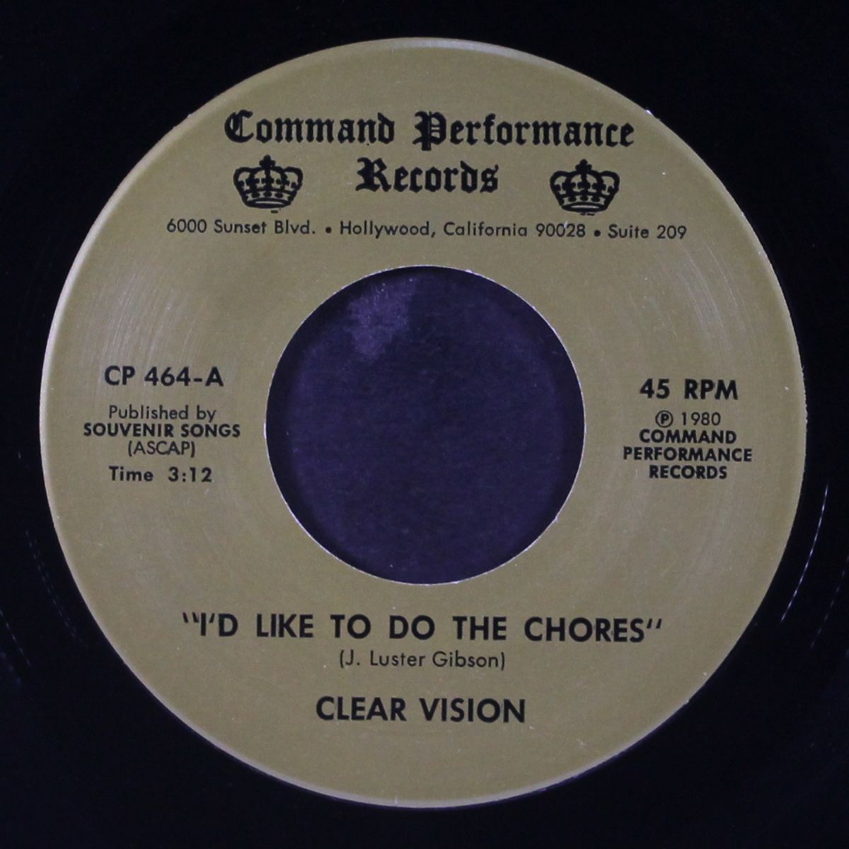 my love to you / i'd like to do the chores by CLEAR VISION