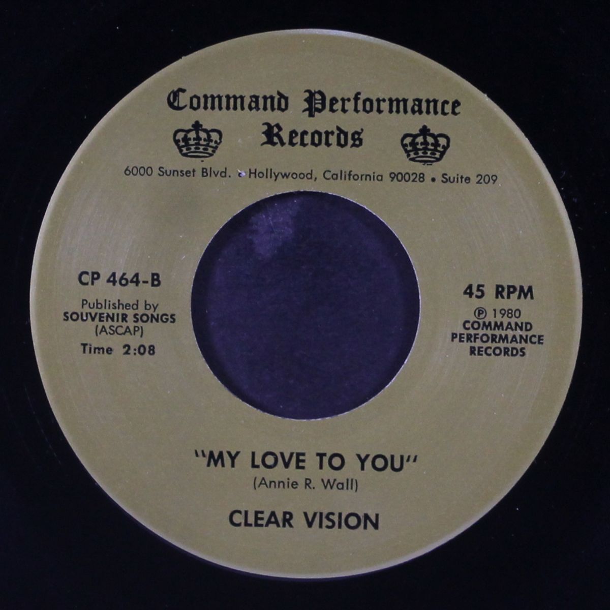 my love to you / i'd like to do the chores by CLEAR VISION