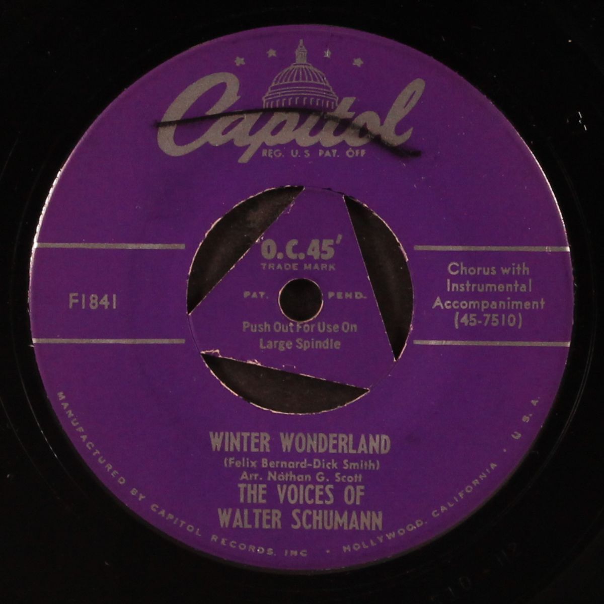 white christmas by VOICES OF WALTER SCHUMANN