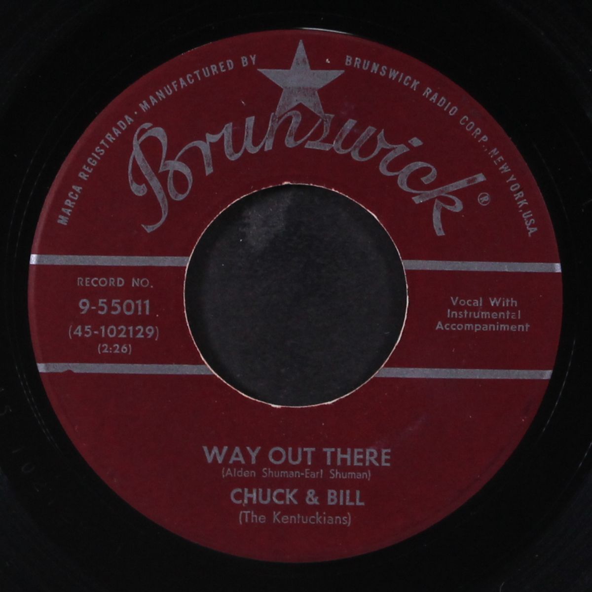 way out there / watch your step by CHUCK & BILL