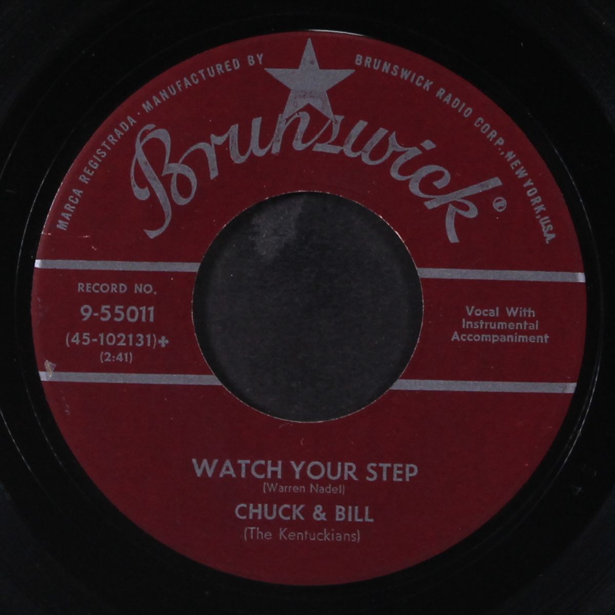 way out there / watch your step by CHUCK & BILL