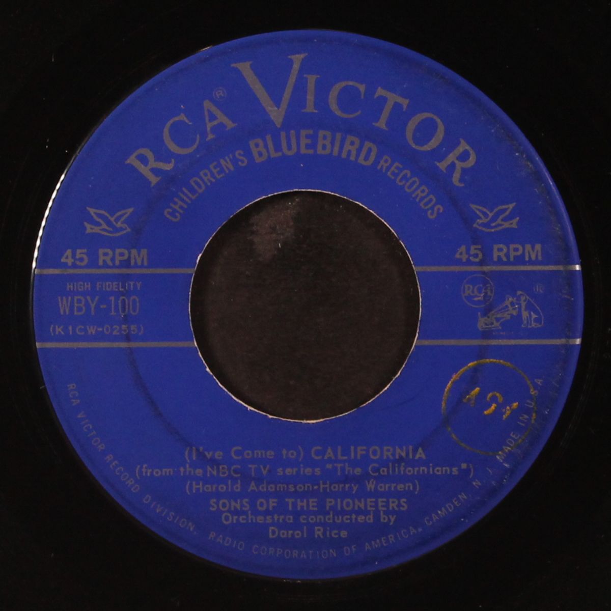 california / out in pioneer town by SONS OF THE PIONEERS